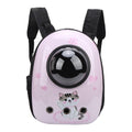 Mochila transportín para gatos y perros pequeños, rosa con gatito