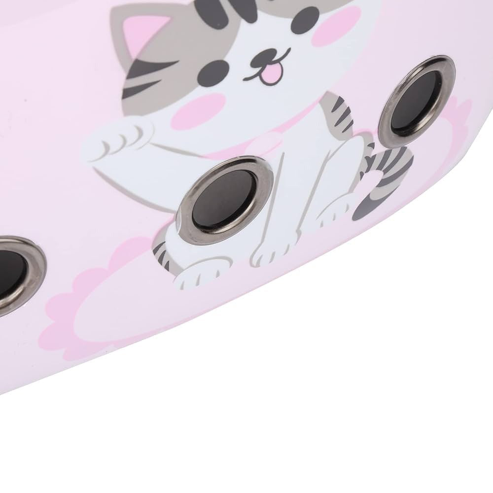 Mochila transportín para gatos y perros pequeños, rosa con gatito, foto 4 de 4