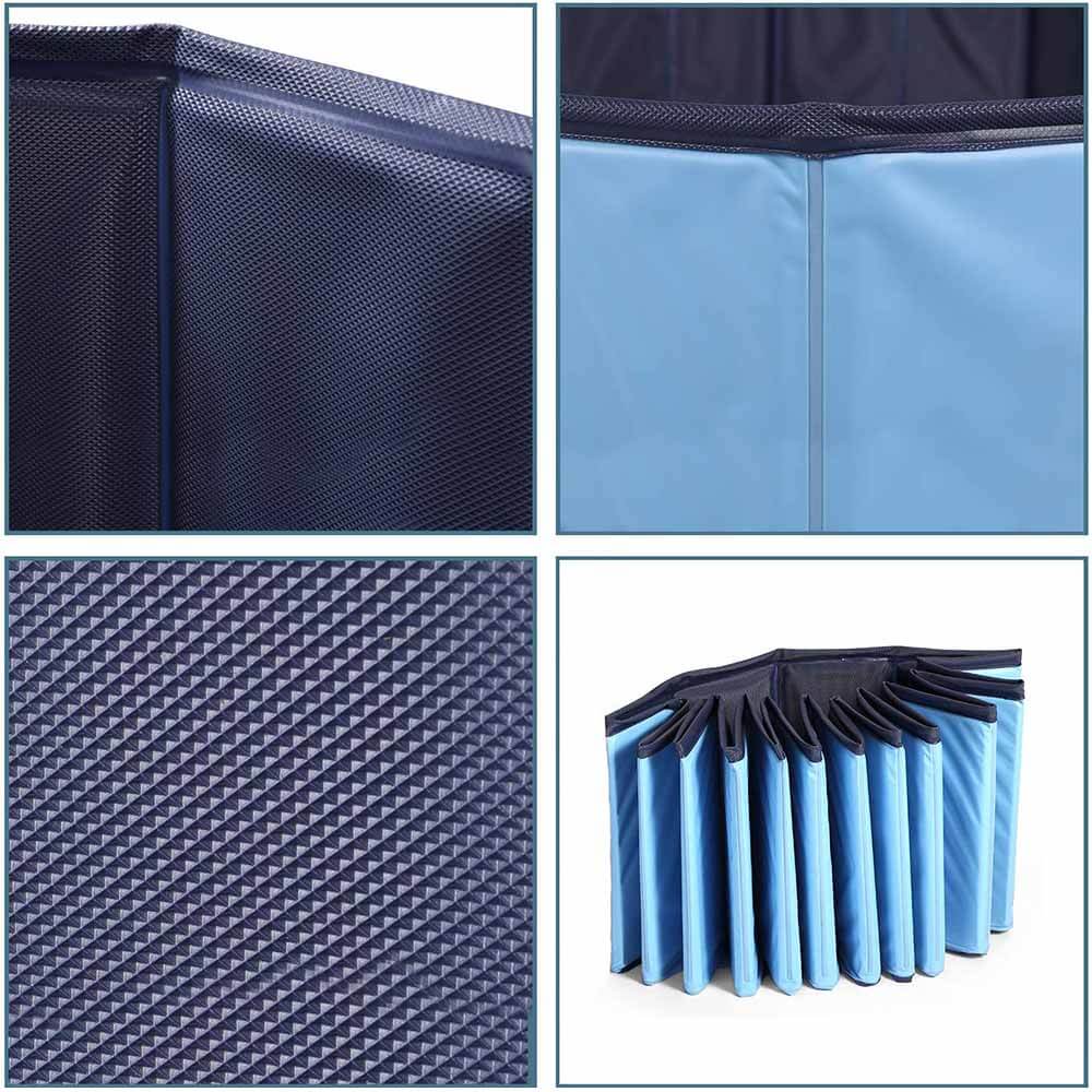 Piscina plegable para perros, sin inflar, foto 4 de 5