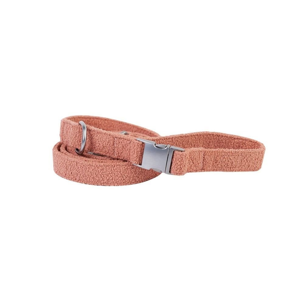 Correa de bouclé Lilly + Dash para perros – Terracota