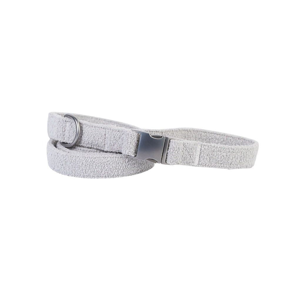Correa de bouclé Lilly + Dash para perros – Gris nube