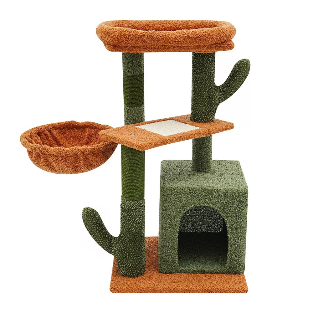 Árbol rascador para gatos con forma de cactus, foto 2 de 5