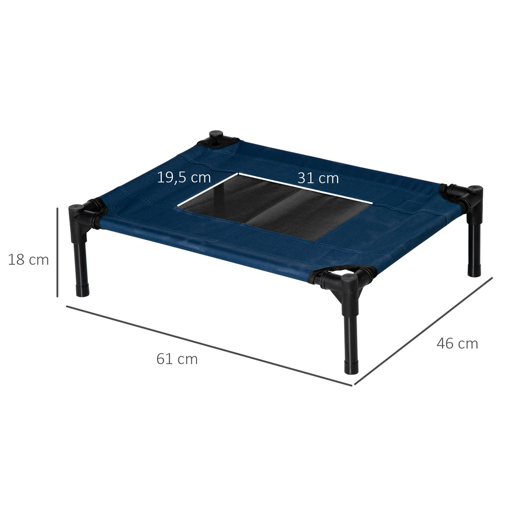 Cama elevada para perros y gatos 61 x 46 cm