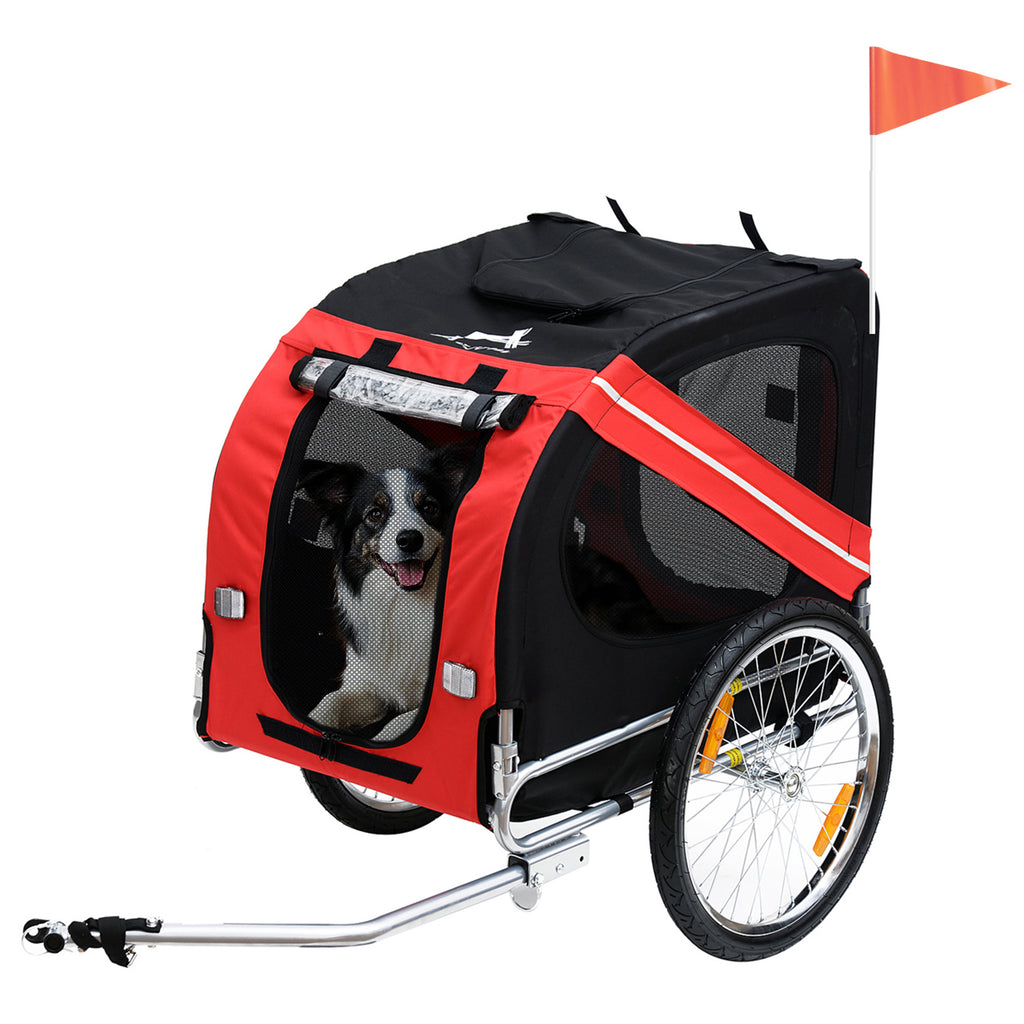Remolque de bicicleta para perros hasta 30 kg