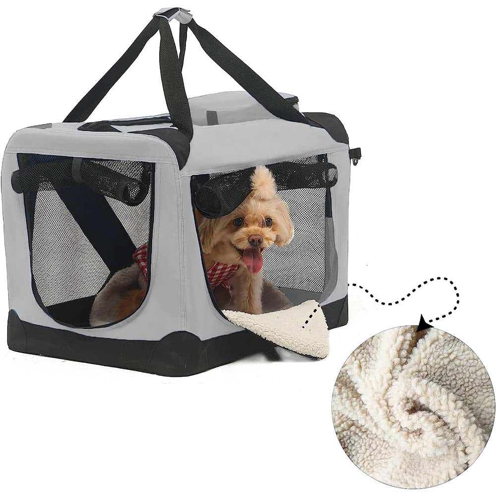 Bolsa transportín plegable para mascotas