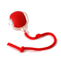 Pelota interactiva automática para gatos en color rojo