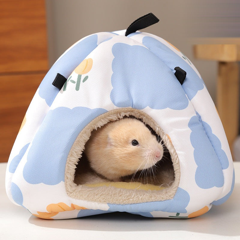 Nido ventilado para hámster y mascotas pequeñas