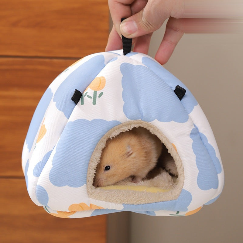 Nido ventilado para hámster y mascotas pequeñas