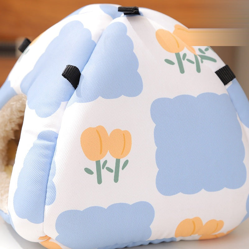 Nido ventilado para hámster y mascotas pequeñas