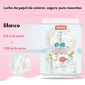 Lecho de papel absorbente para hámster
