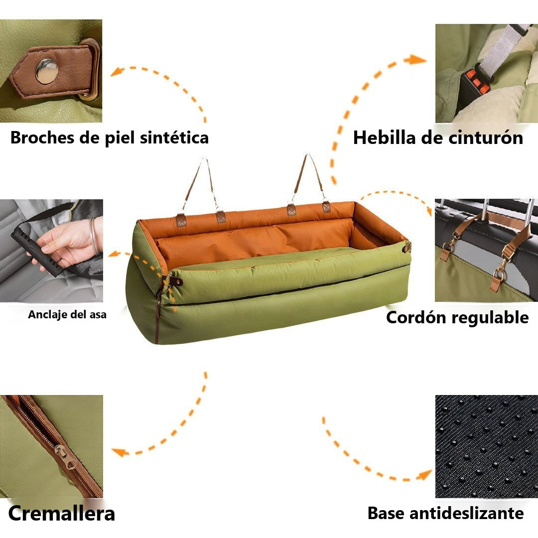 Cama de coche lavable para perros y gatos - foto 4
