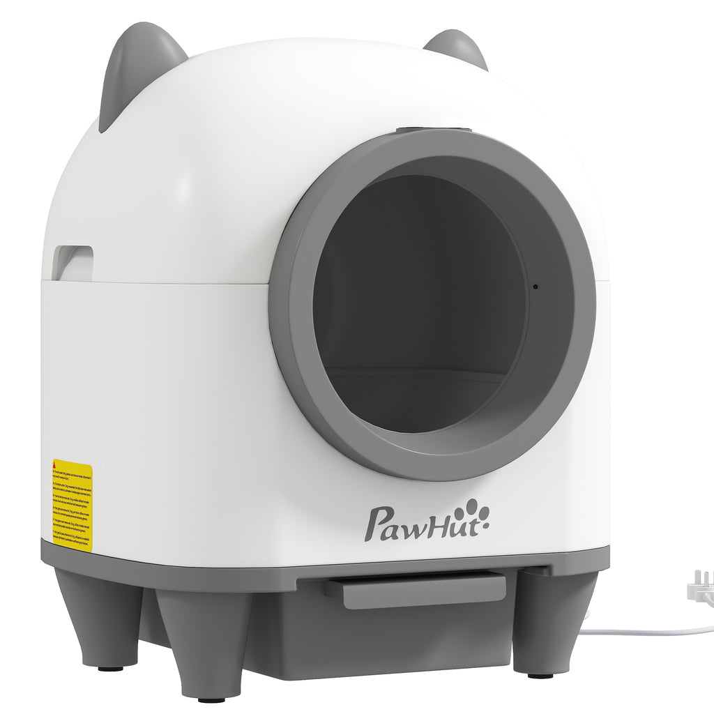 Arenero automático autolimpiable para gatos con app, 80 L