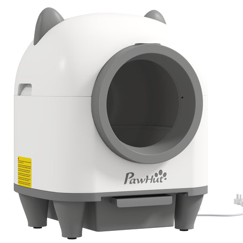 Arenero automático autolimpiable para gatos con app, 80 L