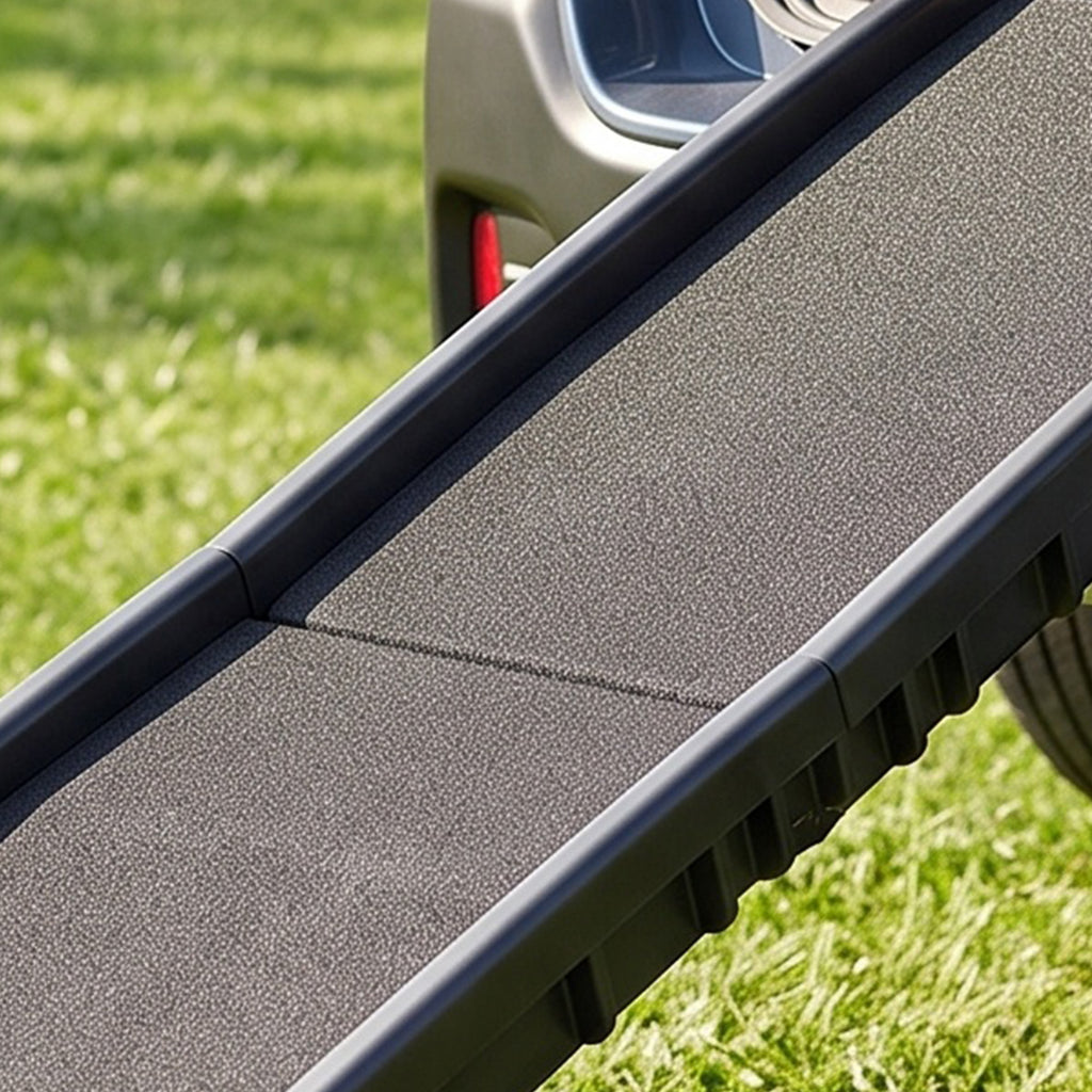 Rampa plegable antideslizante para perros de 155 cm